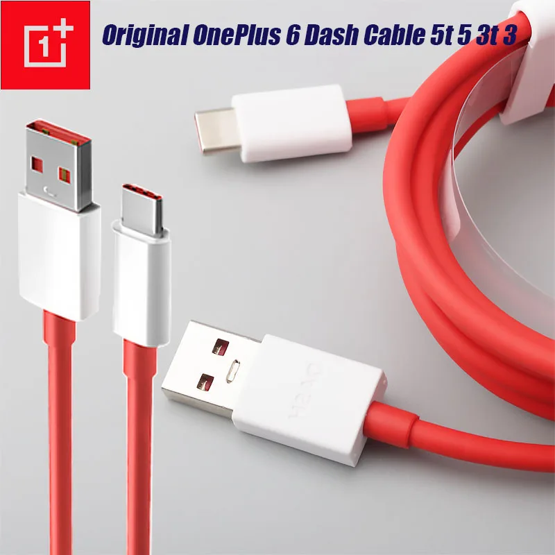Оригинальный зарядный кабель USB Type-C для OnePlus 6/5T/5/3T/3 4A 0.35-2 м |
