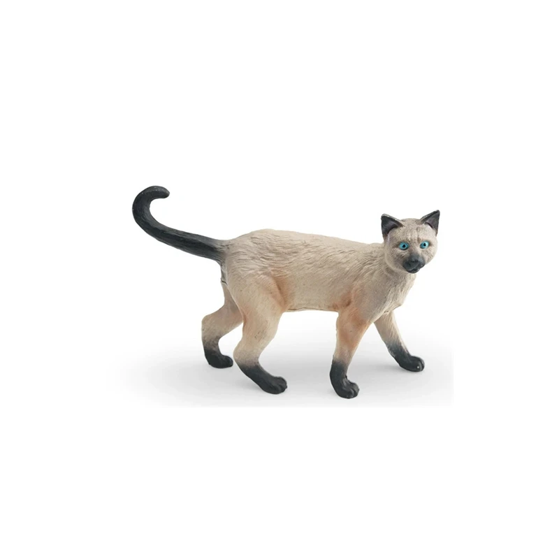 

Мини-фигурка сиамского кота из ПВХ