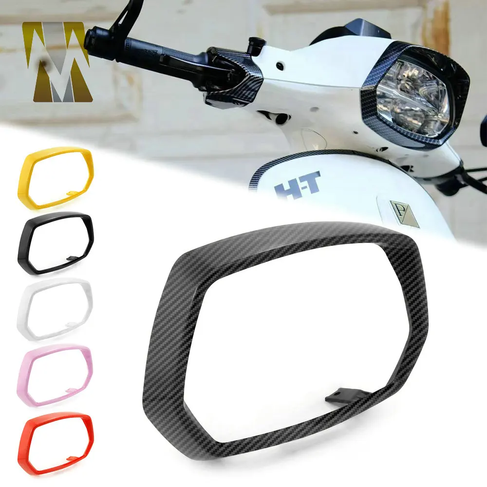

For Sprint 150 Headlight Cover Sprint150 Motorcycle Headlight Protective Frame Sprint 150 ABS Headlamp Guard 2017 2018 2019 2020
