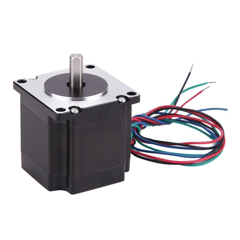 

Nema 23 Stepper Motor Two-phase 4-lead 57 Series Motor 3.5A 1.3N.m Shaft Dia 6.35mm 8mm 10mm For 3D Printer Monitor Equipment