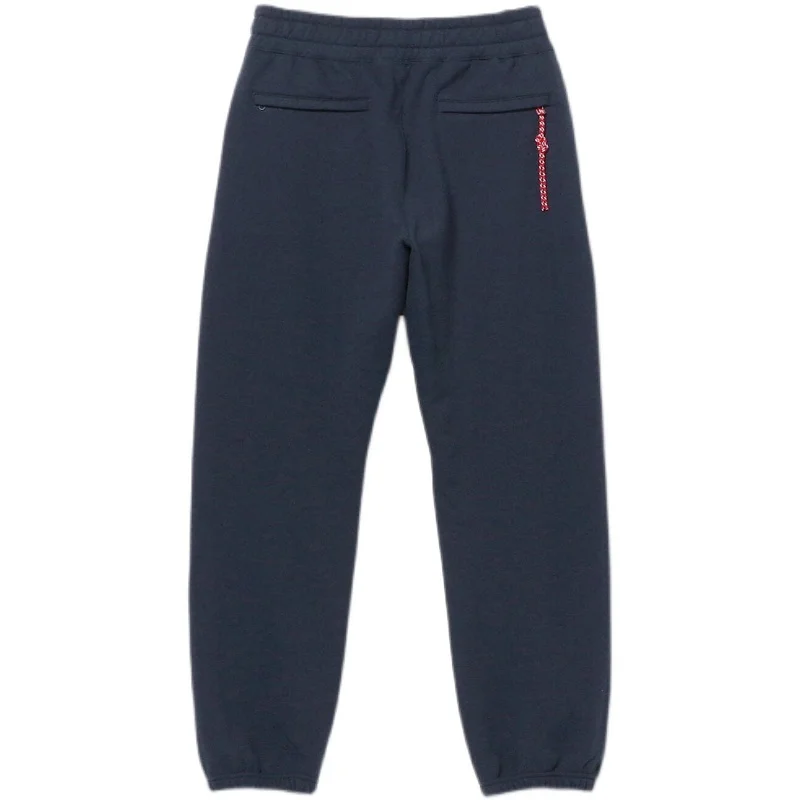 

Спортивные брюки из махровой ткани, с красными балки