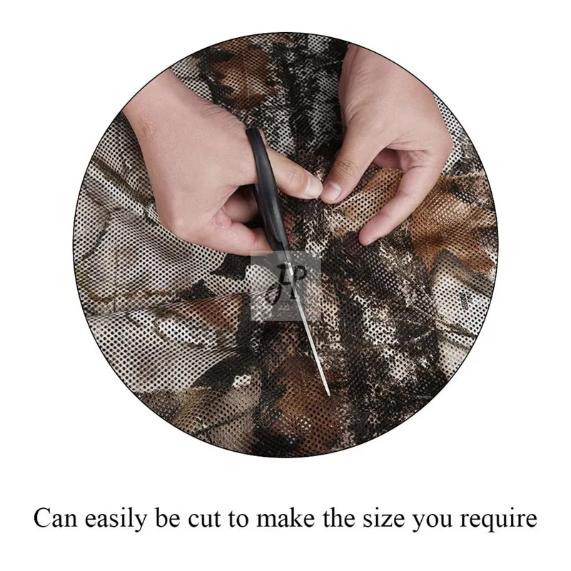 Камуфляжная сетка в виде кленового листа с высоким скачком 300D сетчатая ткань
