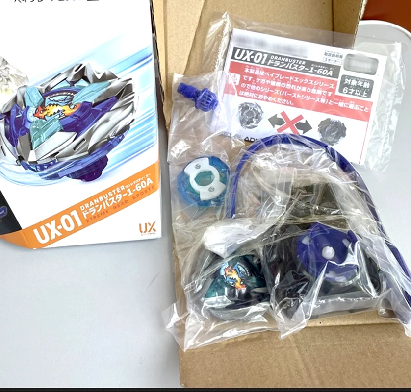Оригинальный стартер Toupie Beys X UX-01/UX01 Bayblads Bley Bey Buster 1-60A с оригинальной упаковочной