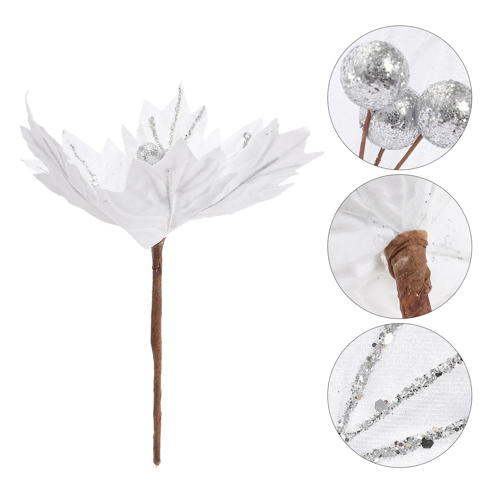 

Christmas Tree Flower Arrangement DIY Fake Wreath Accessory Simulation Decorations