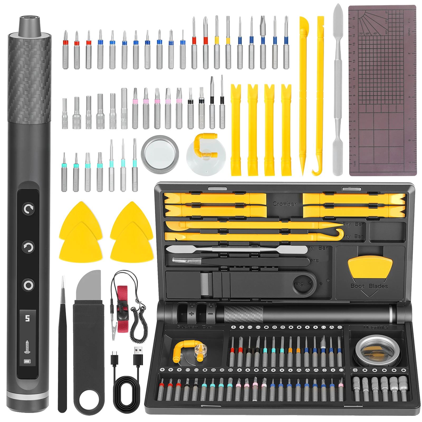 

Galacok 71 в 1 Мини-электрический шуруповерт