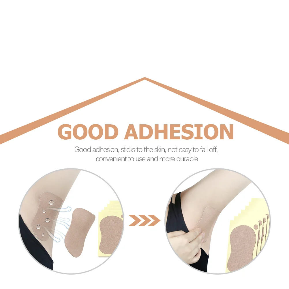 Летняя рубашка для женщин блузки впитывающие пот наклейки под мышками мужские