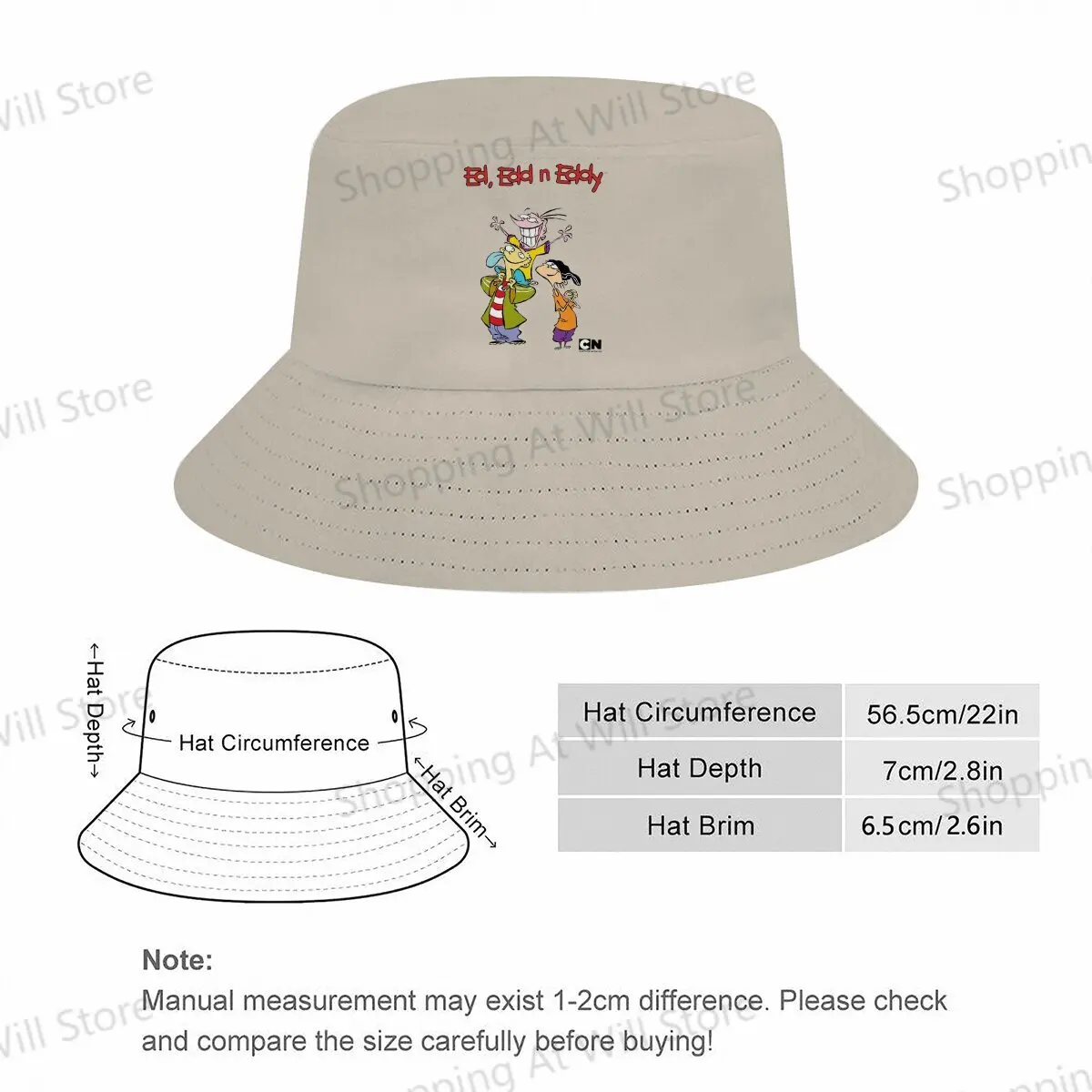 Ретро HarajukuEd Edd n Eddy The Mis-edventure унисекс Панама Боб для мужчин и женщин Кепка спорта