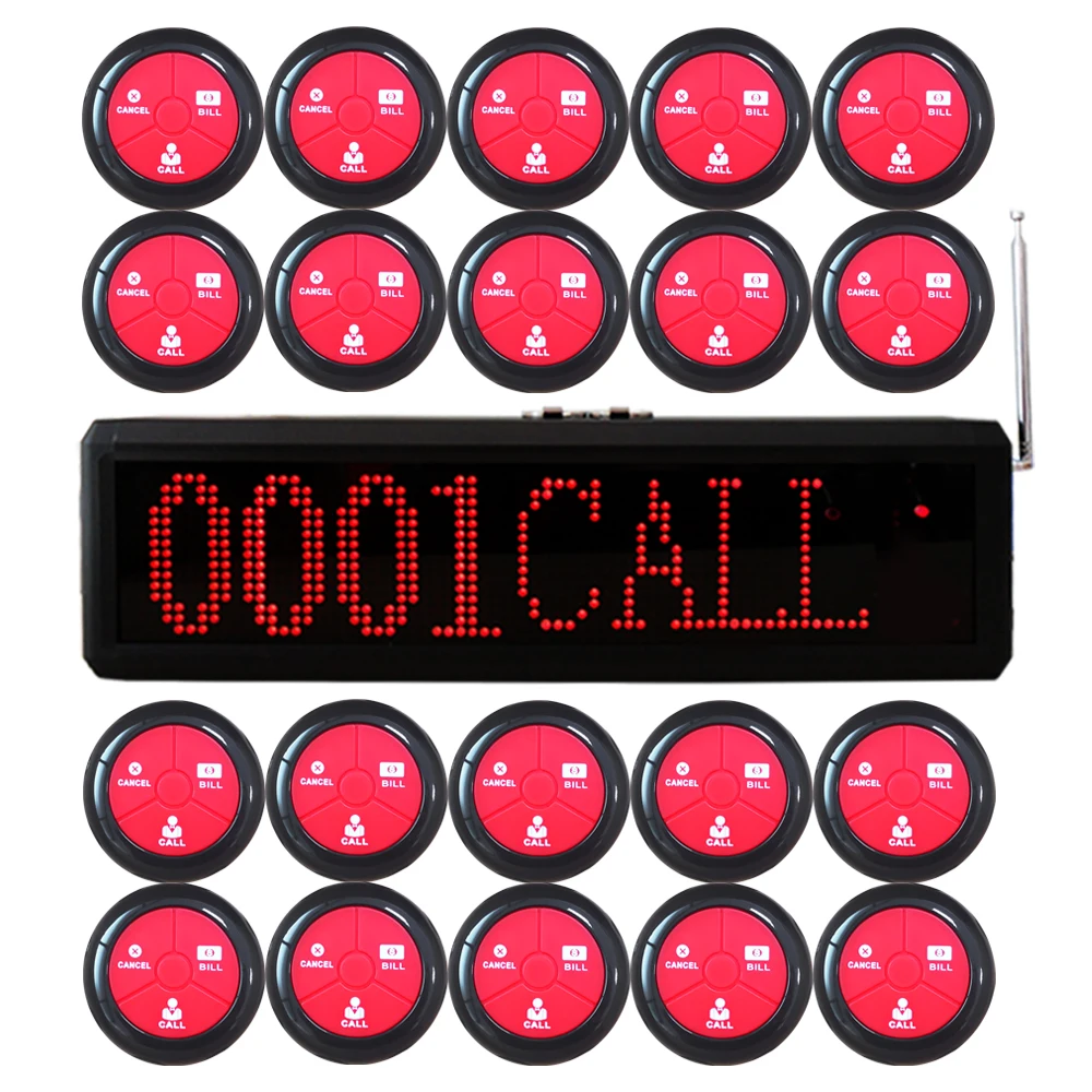 

Hospital nursing home restaurant wireless pager nurse waiter button wireless call system one-click call