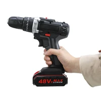 electric drill set 48v electric drill impact drill cordless screwdriver wireless power driver lithium battery wrench wireless
