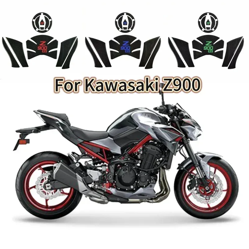 Подходит для мотоцикла Kawasaki Z900RS Z900 RS 2017-2018, противоскользящая наклейка на топливный бак, Calcomanines (art.: 3920ce46029eb) - 3920ce46029eb