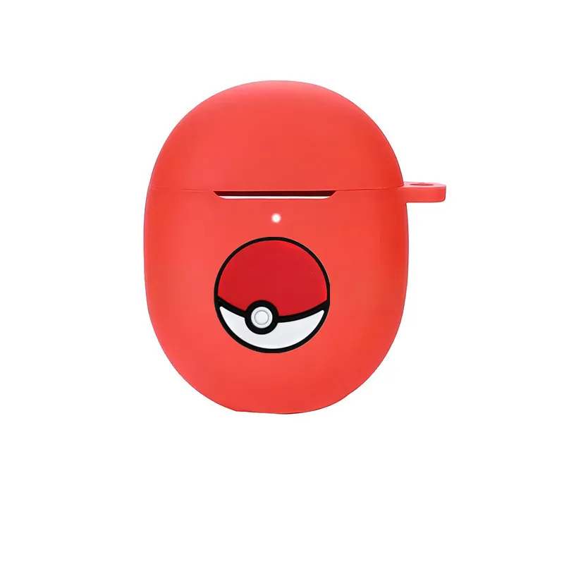 Фото Чехол для наушников Potdemiel Pokemon для Google Pixel Buds Pro 2/A-Series, силиконовый защитный чехол для беспроводных наушников с крючком №4