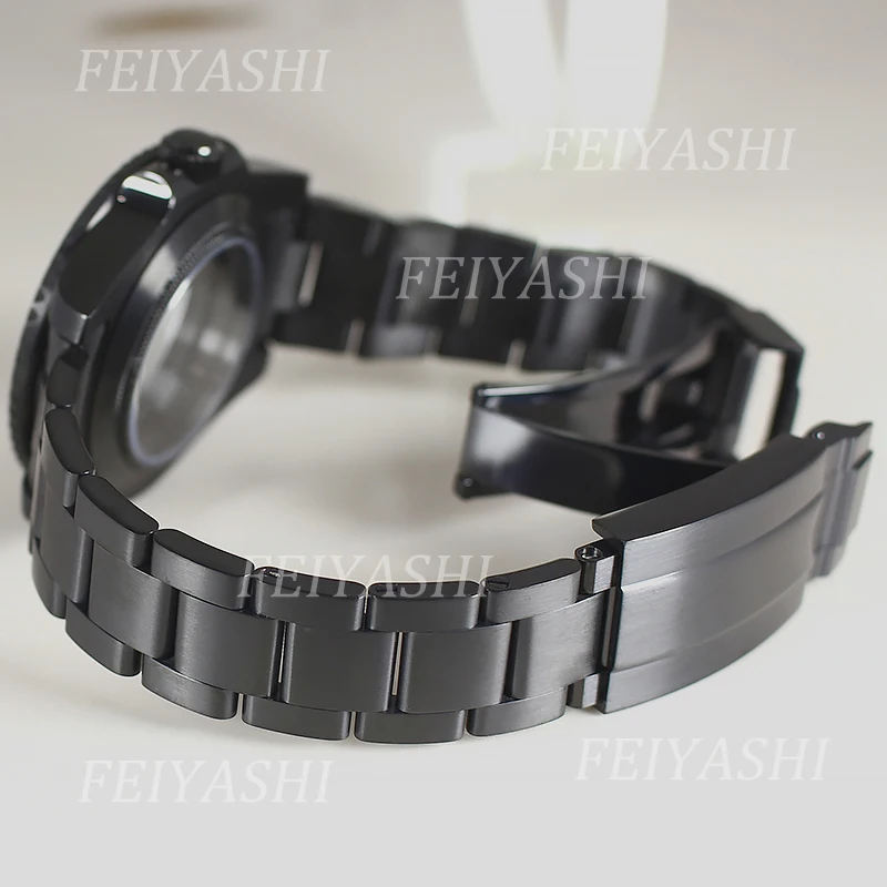 Мужские черные часы 40 мм модель Φ нержавеющая сталь 316L для Seiko NH35 NH36 NH38/34 Miyota 8215 ETA