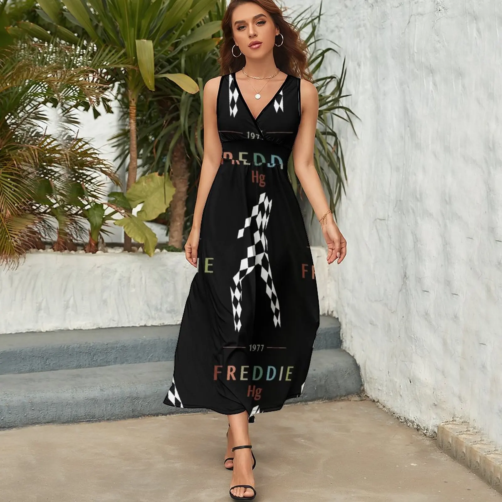 Женское платье без рукавов Freedy Mercury Роскошные вечерние платья пляжная одежда 2023