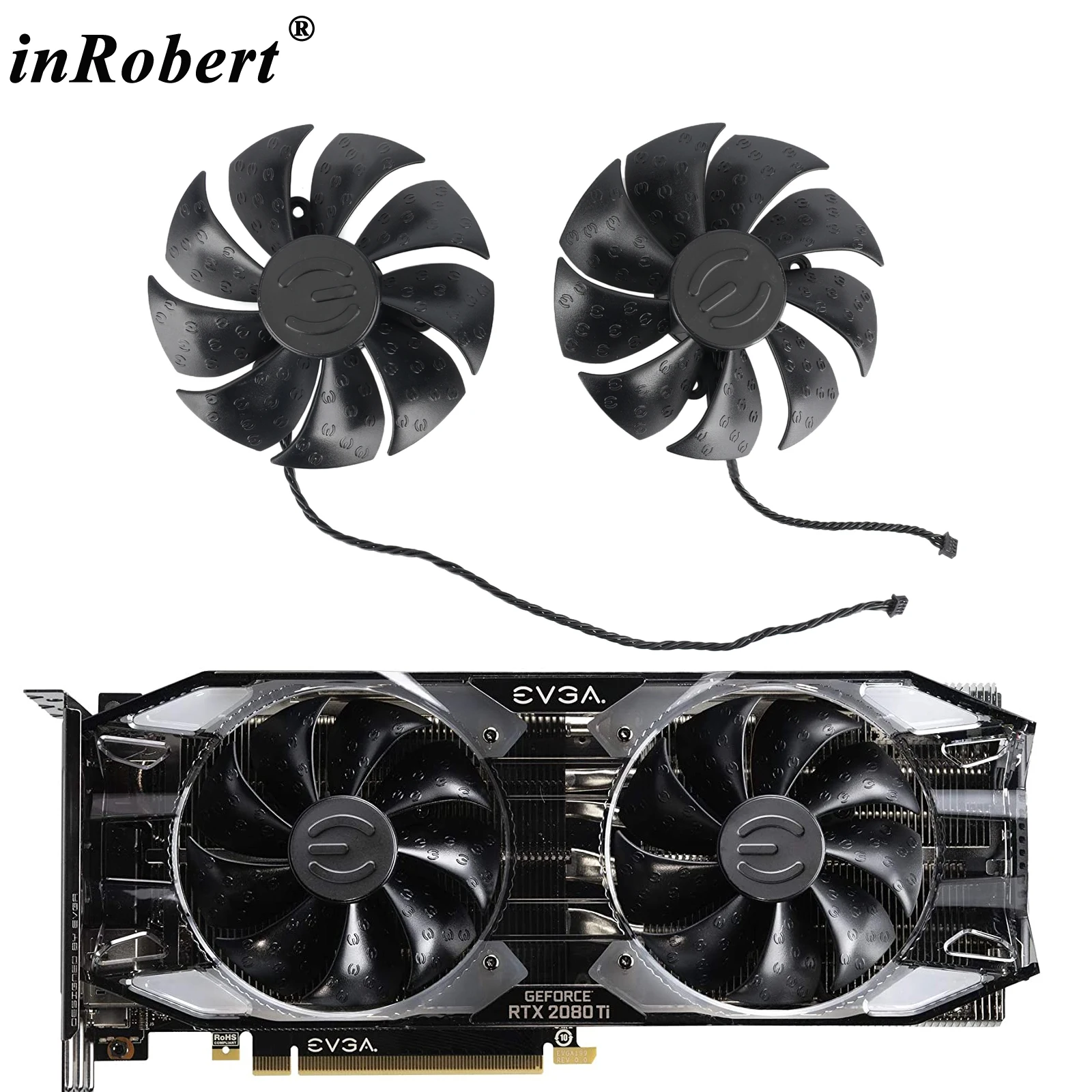 

87mm PLD09220S12H 12V 0.55A GPU Cooling Fan For EVGA RTX 2080 Ti 2060 2070 SUPER XC ULTRA Gaming Graphics Card Cooler