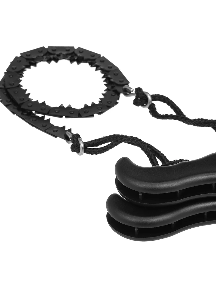 Уличная портативная цепная пила для выживания в дикой природе острые пилы