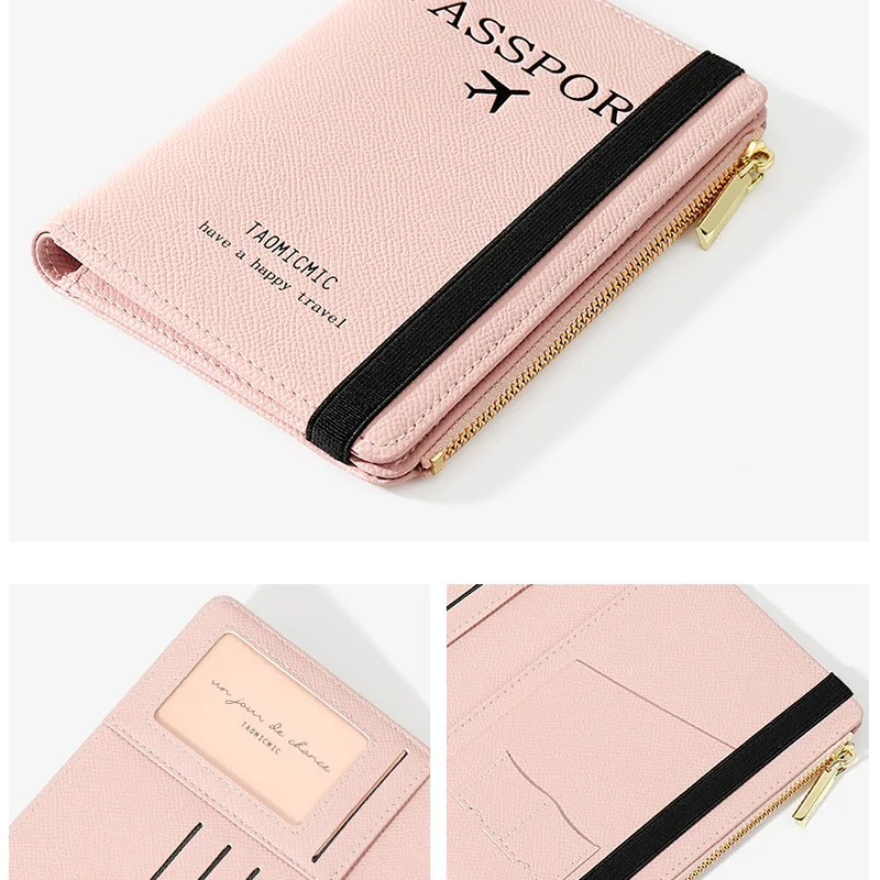 Simple Anti-theft Brush Passport Wallet Women Small Purse Short  PU Leather Brand Card Holders Wallets Ladies Coin Purse Female