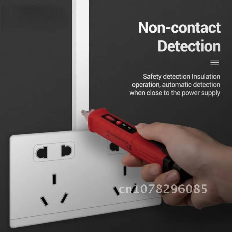 Бесконтактный индукционный тестовый карандаш ANENG вольтметр 220 В переменного тока