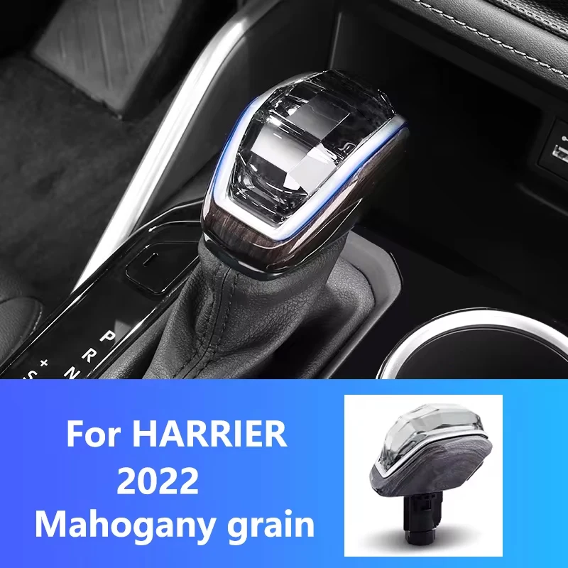 

Сменная прозрачная ручка переключения передач для Toyota Highlander RAV4 KLUGER VENZA HARRIER, Модифицированная крышка рычага переключения передач для автомобиля