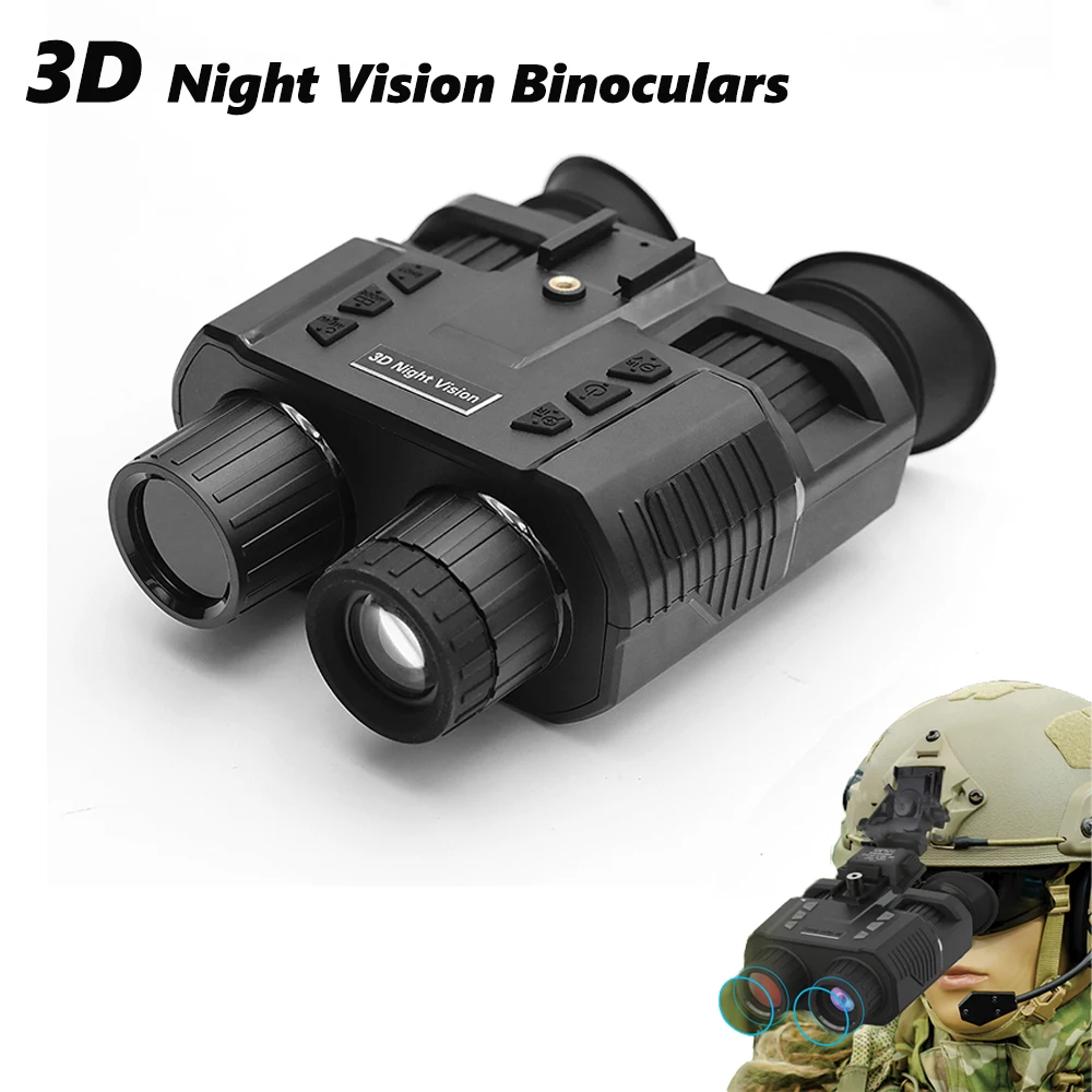 

Digital Night Vision Binoculars Infrared 3D Lens HD 1080P Video Reocrd in Darkness Night Vision Goggles for Hunting Surveillance