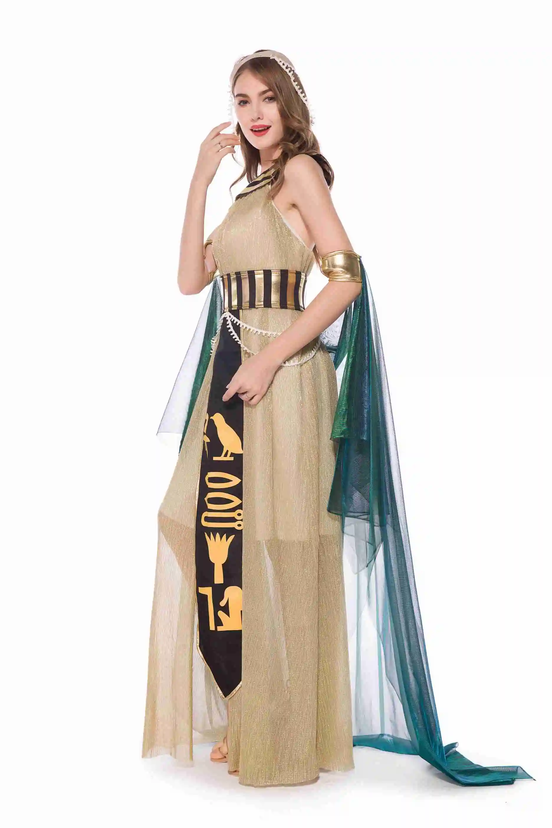 Женский костюм Клеопатры на Хэллоуин сексуальные костюмы для взрослых косплей