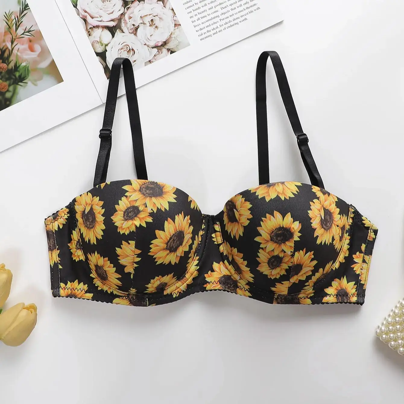 Бюстгальтер пуш-ап Viomisha со стальными кольцами