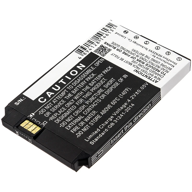 cameron sino cordless phone replacement li ion battery 1500mah for bi hermi 1k4ksx 01 cablewireless 7026g74 5468 01 free tools free global shipping
