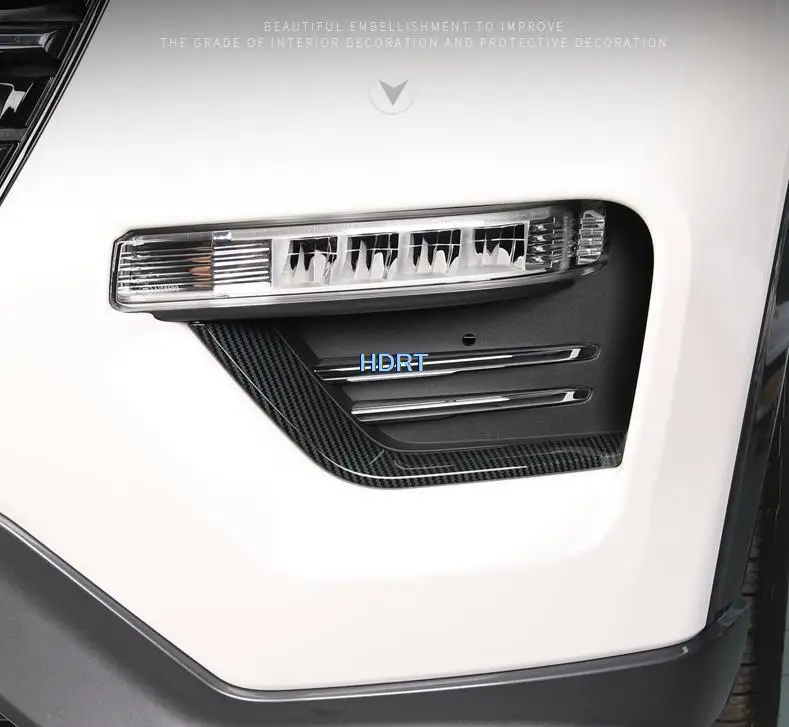 Для Ford Explorer 2020 2021 автомобильный Стайлинг ABS Хром Передняя противотуманная фара
