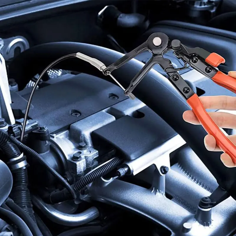 Набор Плоскогубцев Для Автомобильных Хомутов С Длинным Вылетом Пружинный