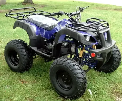 ATV 125cc для взрослых вездеходные внедорожники 10-дюймовый двигатель с воздушным