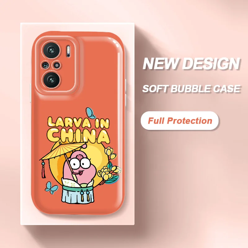 

Bubble Phone Case for Xiaomi Redmi K40 K30i K30 Pro Zoom K40 Ultra Mi 11i 11X Pro Poco F3 F2 Pro X2 Cases New Year Unicorn Bug