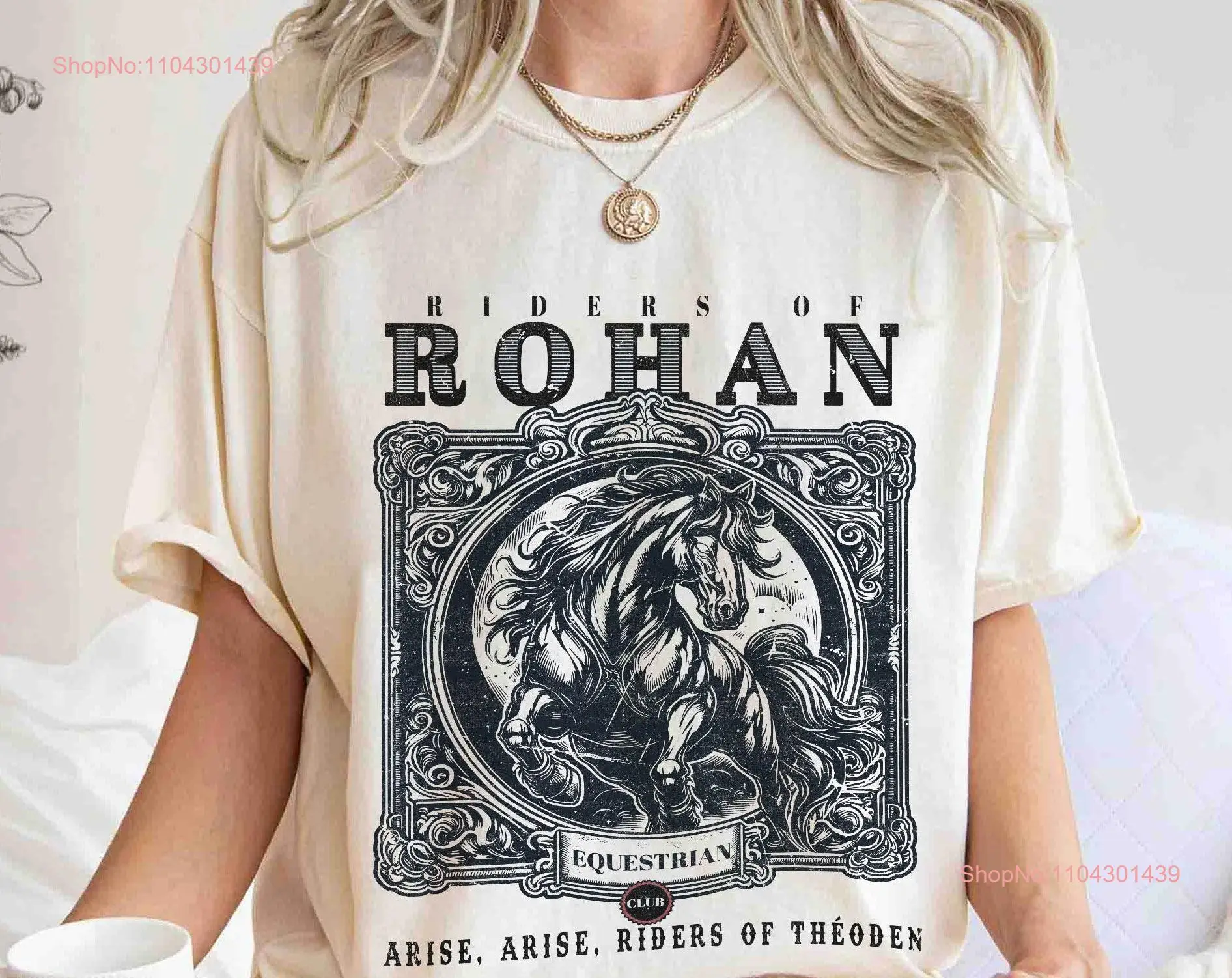 Комфортная футболка Riders Of Rohan Equestrian Club Lotr Fantasy Merch Jrr Tolkien Book Lover Geek Bookish