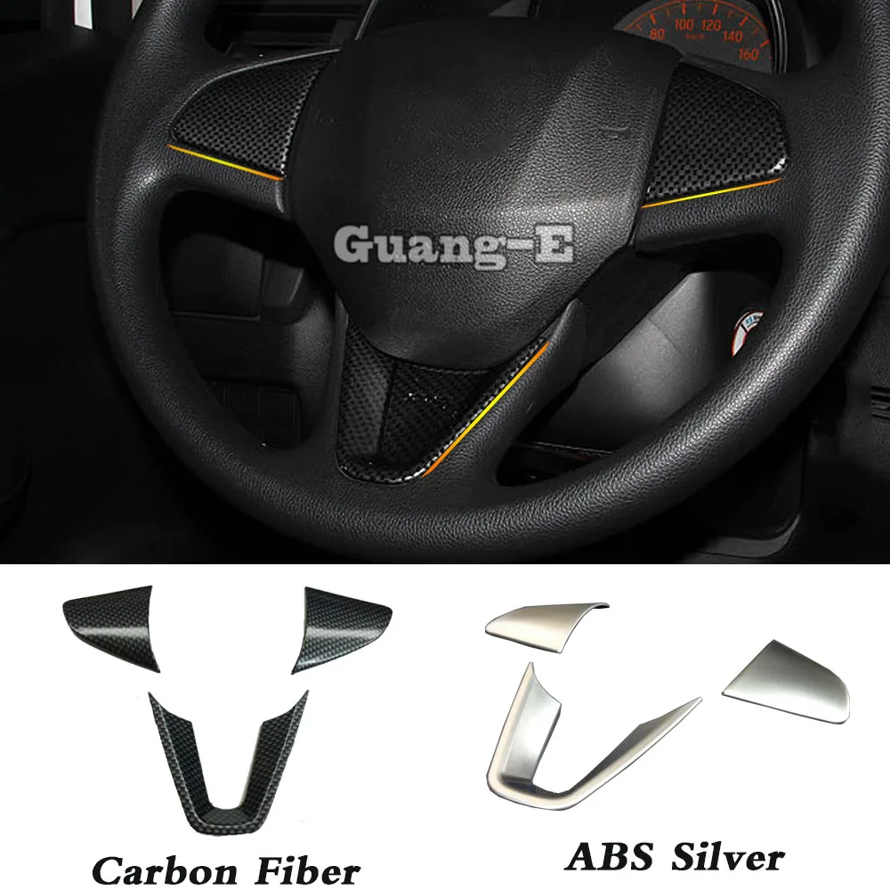 

Высококачественный автомобильный Стайлинг, чехол на руль, комплект отделки, рамка лампы, панель, запчасти для лампы, капюшон для Honda FIT JAZZ 2014 ...