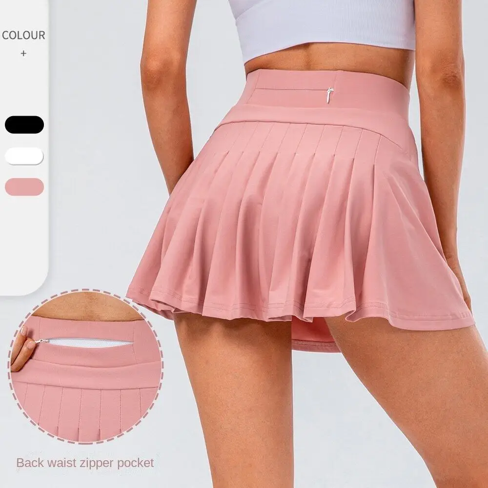 

Women Mini Golf Tennis Skirt with Shorts Pockets Athletic Skort for Golf Running Workout Women's Pleated Skirt Uniqlo Viq Sports