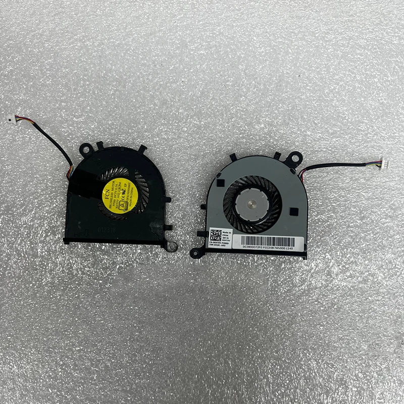 Новый оригинальный охлаждающий вентилятор 0XHT5V для ноутбука DELL XPS 13 9350 9343 9360 XHT5V