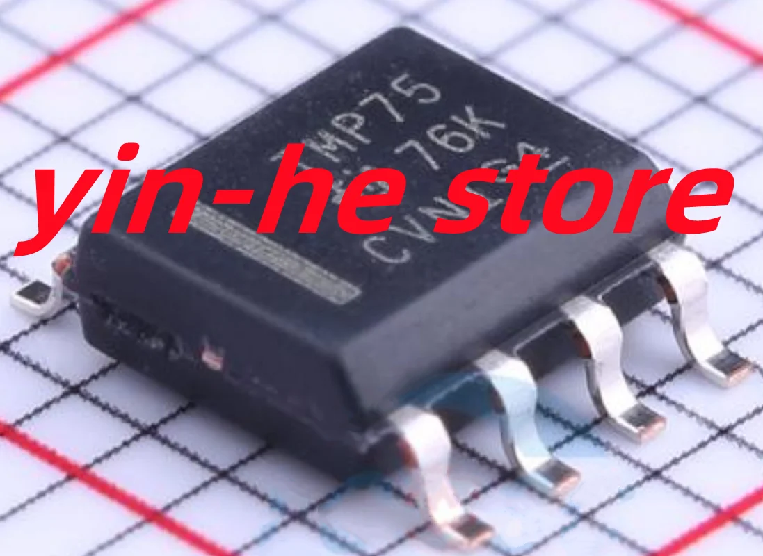 

10PCS TMP75AIDR TMP75 SOP8 original I2C digital temperature sensor TMP75AIDR