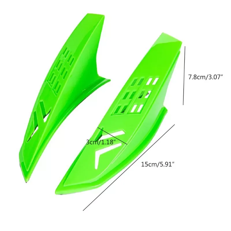 1 пара стикеров для шлема новые украшения мотоциклетного стильные аксессуары N0HF |