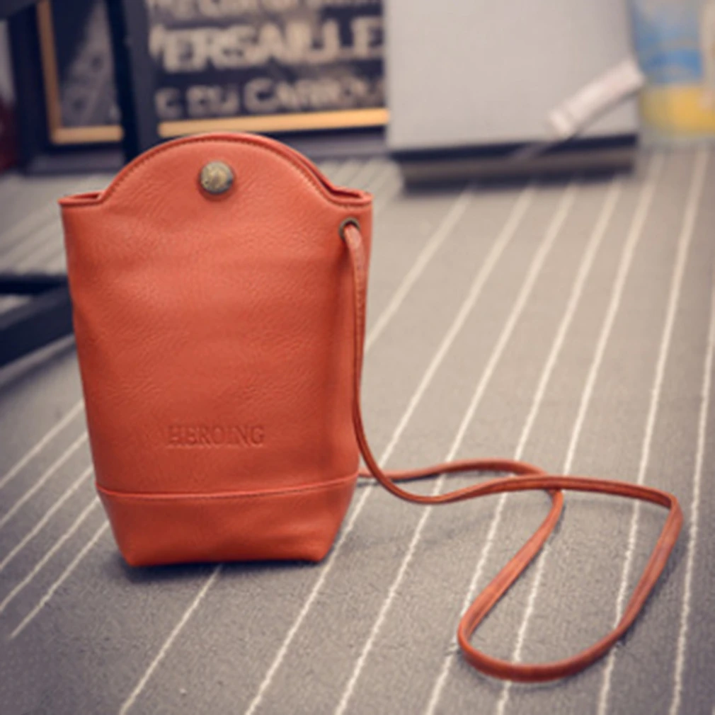 

Explosion Models Fashion Retro Kettle Bag Ladies Bucket Mobile Phone Shoulder Bag Diagonal Female Bag