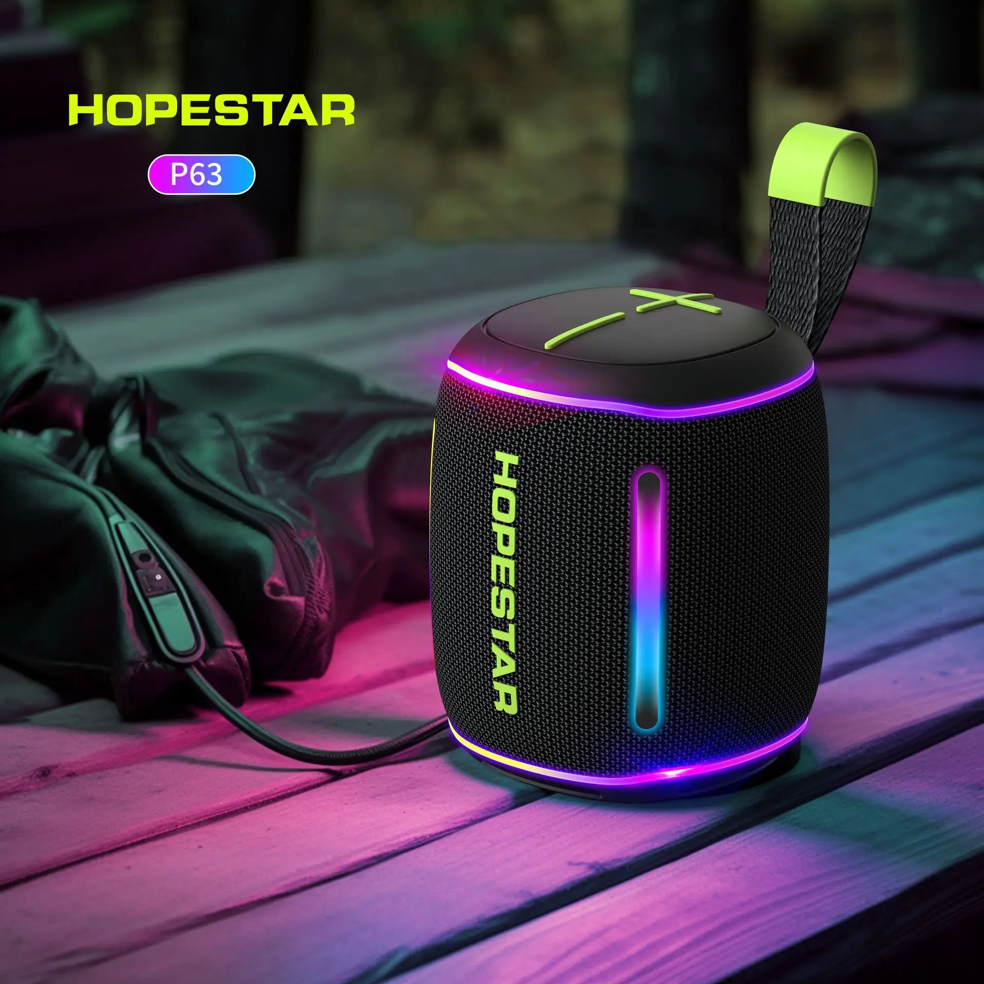 Hopestars P63 Портативный уличный профессиональный драйвер 40 Вт Bluetooth-динамик