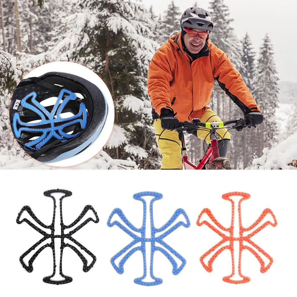 

New Silicone Helmet Pad Thermal Insulation Breathable Bicycle Disc Cable Guide Hose Inner Line Clip Bike Tools