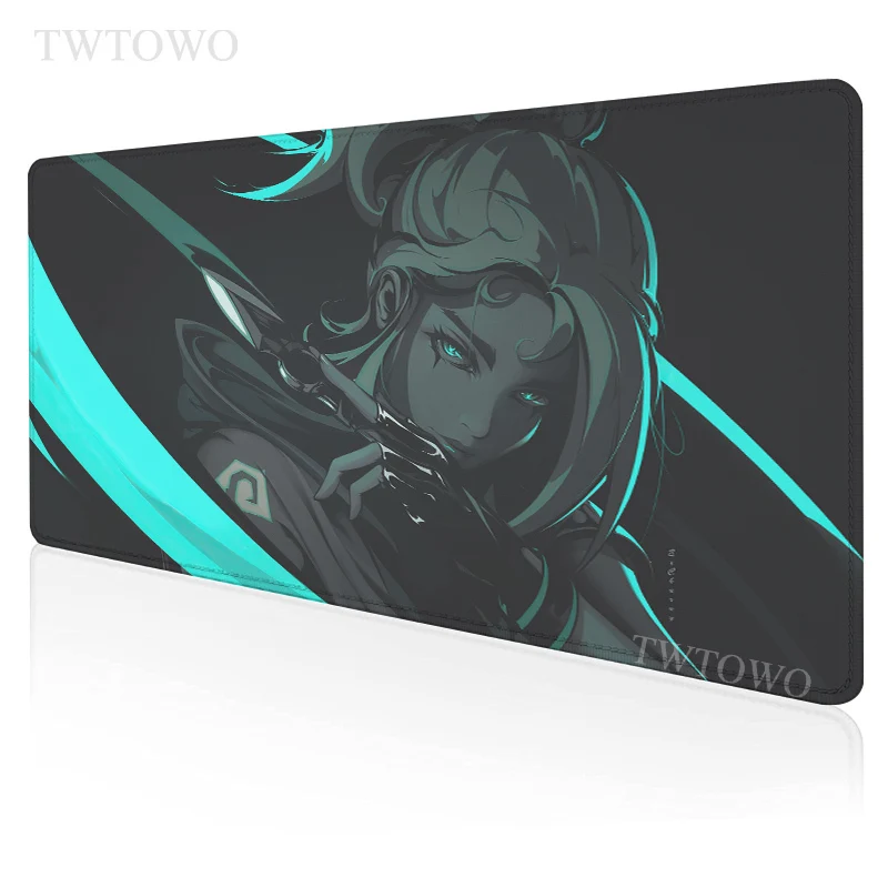

Valorant Mouse Pad Gamer Home New HD Large keyboard pad MousePads Desk Mats Carpet Laptop Natural Rubber Soft Desktop Mouse Pad