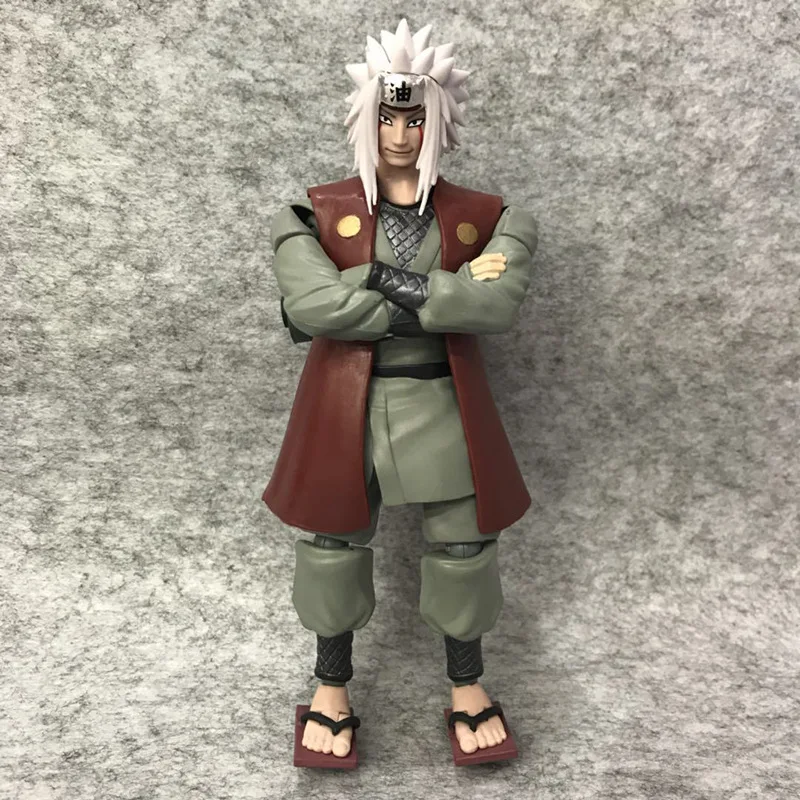 

Экшн-фигурка из аниме «Наруто» Shippuden Jiraiya SHF BJD шарнирные суставы, подвижная Коллекционная фигурка из ПВХ, украшения для мальчиков, подарок