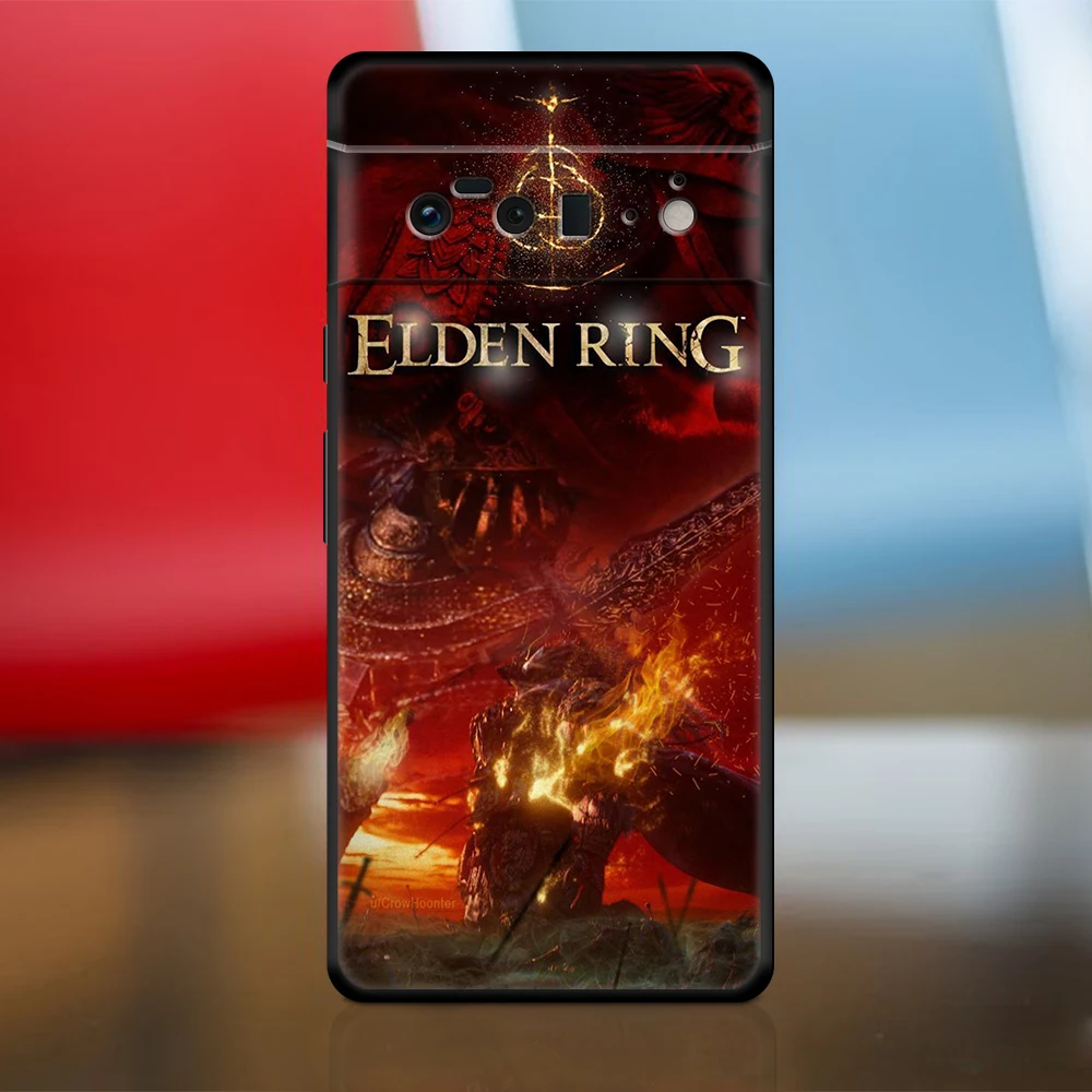 Чехол Elden Ring Art Для Google Pixel 6 6Pro 5a 4a 3 4 XL 5 Pro 4G 5G 4XL оригинальный матовый полностильный