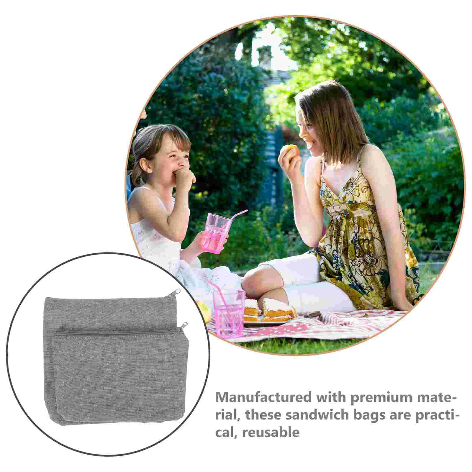 

Портативный пакет для хлеба, домашнее печенье, Маленькие компактные снэки, аксессуары для печенья, моющийся обед