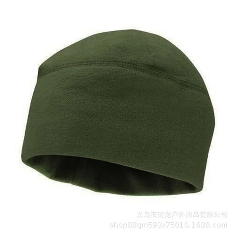 

winter Outdoor Fashion Tactics Fleece Caps Men Women Windproof Warm Hiking Mountaineering Hat