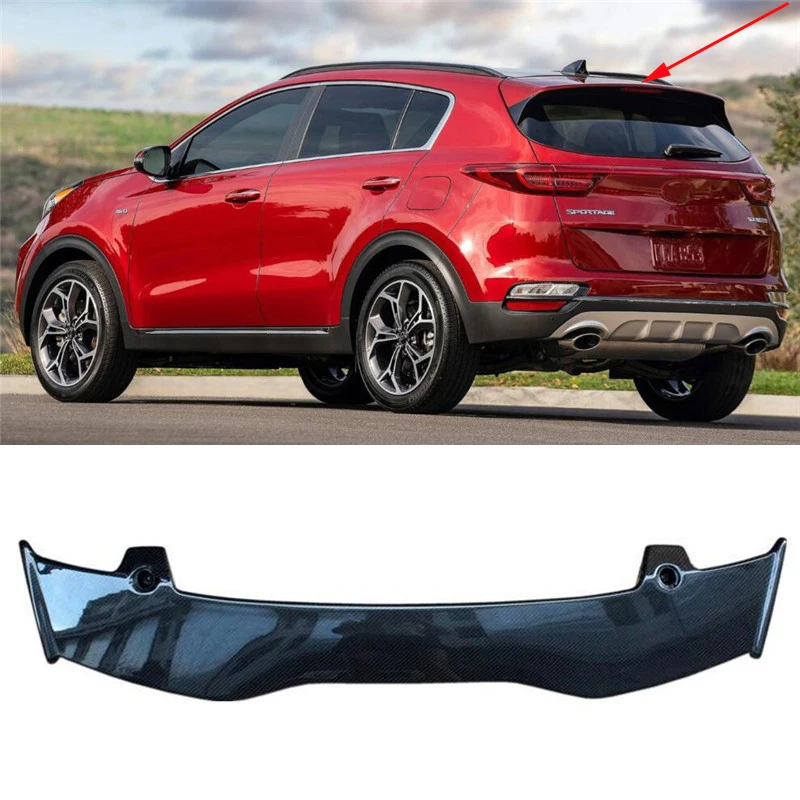 

Универсальный задний спойлер для крыши, задний спойлер для крыла, новинка, Kia Sportage, ABS материал, аксессуары для багажника автомобиля, заднего ...