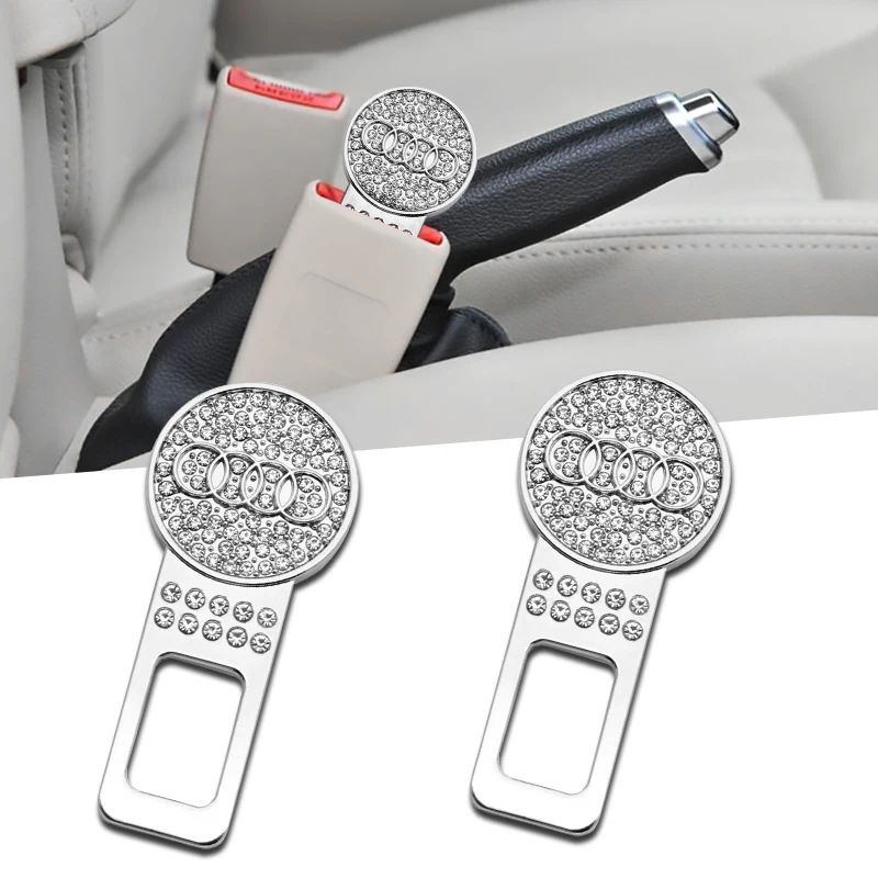 

Car Seat Belt Buckle Extender Plug Metal Lock For Audi Q3 Q5 Q7 S6 S7 A3 A4 A5 A6 S8 S5 RS3 RS4 S3 8P S4 B6 B7 B8 RS6 C5 C7 B5