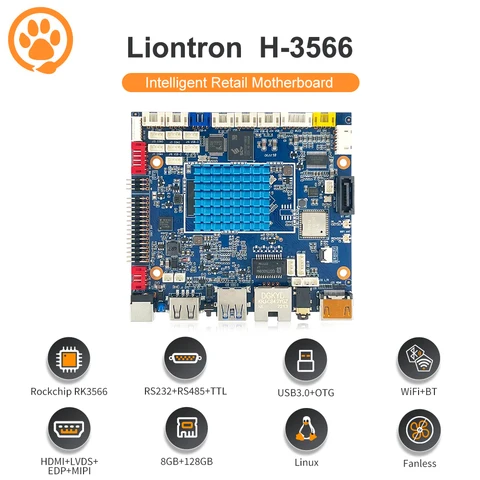 Liontron Rockchip RK3566 Одноплатный компьютер