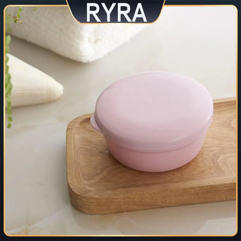 

Портативный контейнер для хранения мыла, 1 шт., двойной дорожный контейнер для мыла, прочная герметичная Коробка для мыла, круглый пластиковый контейнер