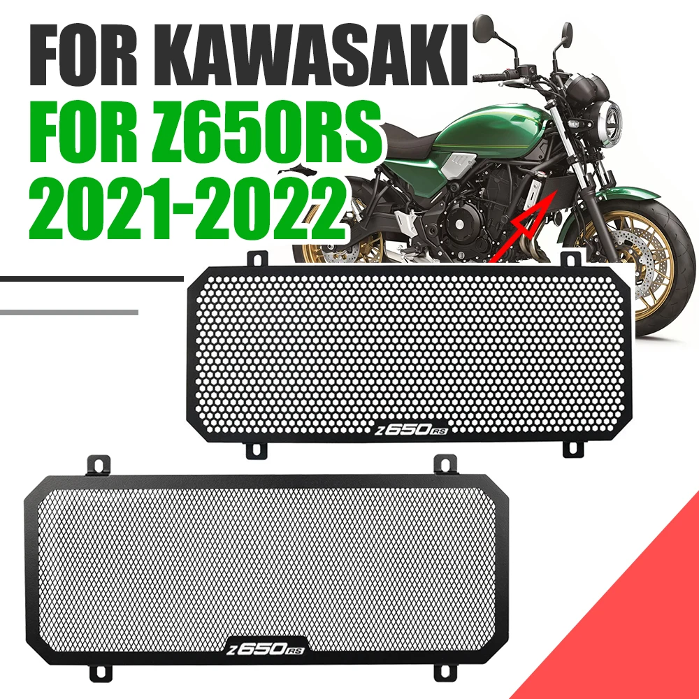 

For KAWASAKI Z650RS Z 650 RS Z650 RS Z 650RS 2021 2022 Motorcycle Accessories Radiator Grille Guard Protector Grill Cover Mesh