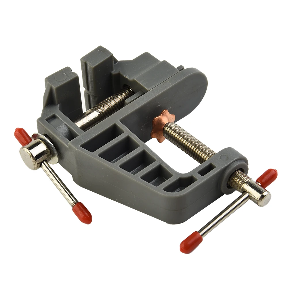 

Mini Table Bench Vise Aluminum Alloy Durable Multifunctional Table Clip Convenient Jewelry Craft DIY Hobby Woodworking Clip